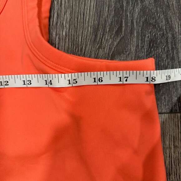 NWT All in Motion Coral One-Shoulder Athletic Mini Dress, Size L - Picture 9 of 9